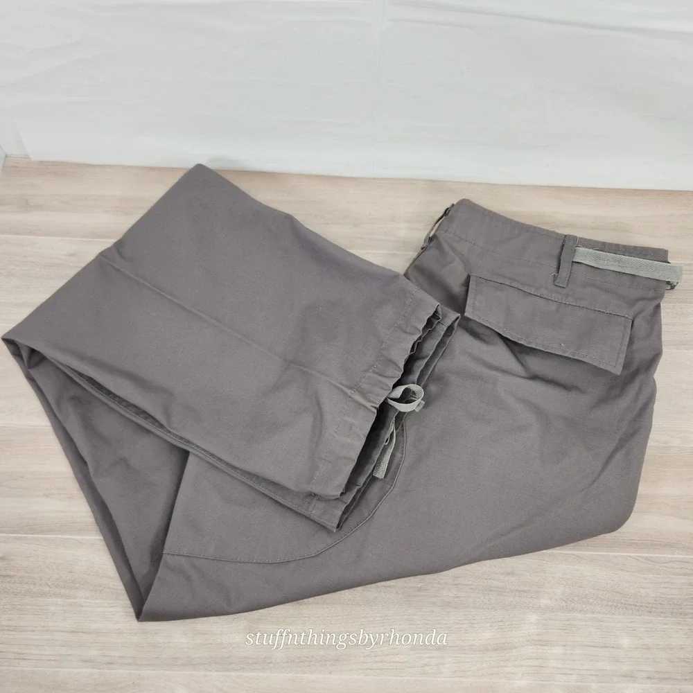 First Class Cargo Pants Adult Mens Size Medium Regular Ripstop Drawstring Bottom